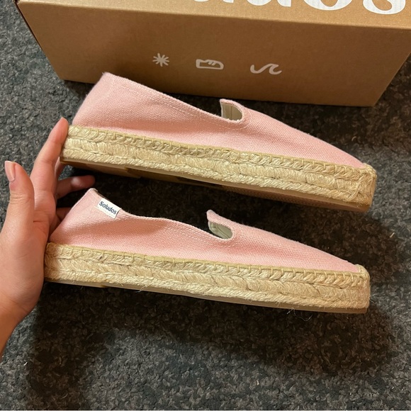 Anthropologie soludos platform smoking slippers espadrilles - Picture 6 of 7